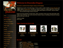 Tablet Screenshot of draconika.com